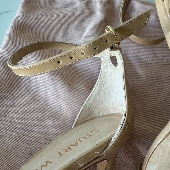 Stuart Weitzman Nudistcurve Heel NWOT - Picture 5 of 6